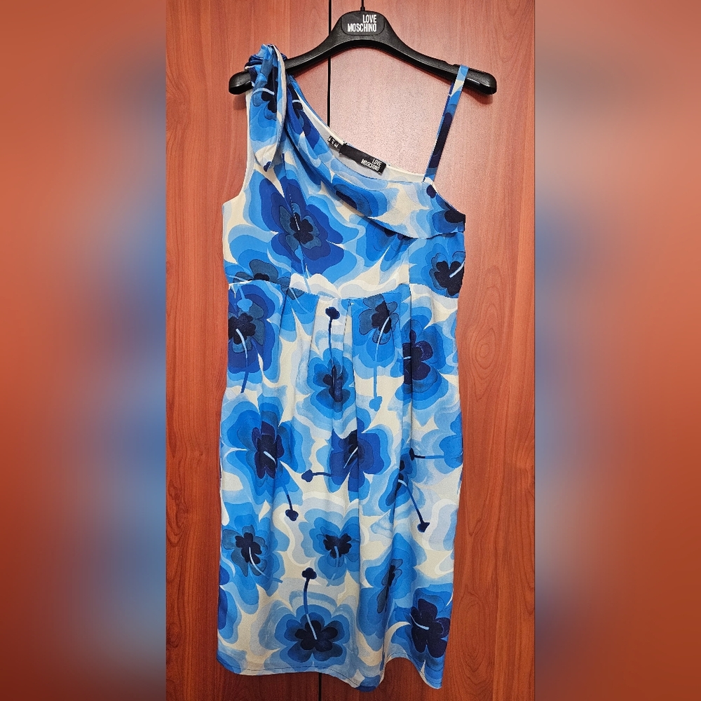 Love Moschino Silk Dress Size 40 (US 4)